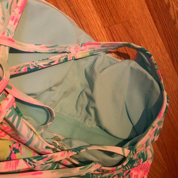 NWT XXS Lilly Pulitzer Tank Top With Built-In Bra - Picture 4 of 4